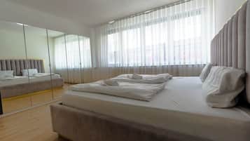 Strykejern/-brett, wi-fi og sengetøy