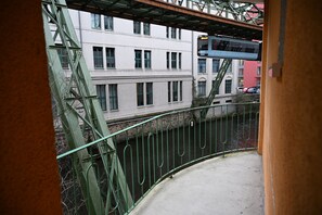 Blick von der Unterkunft