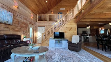 Smart TV, foosball, table tennis, books