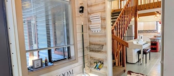 Welcome to The Hen House in Greer! Wraparound Porch, Movie Room & Coffee Bar