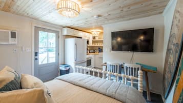 Bureau, fer et planche à repasser, Wi-Fi, literie fournie