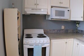 Microwave, oven, stovetop