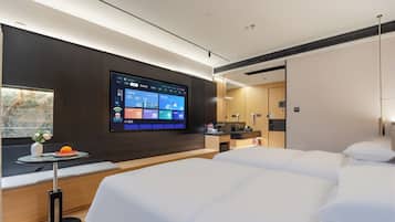 Chambre avec lits jumeaux, vue ville