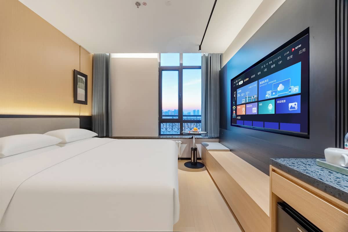 Basic Double Room, City View | View from room