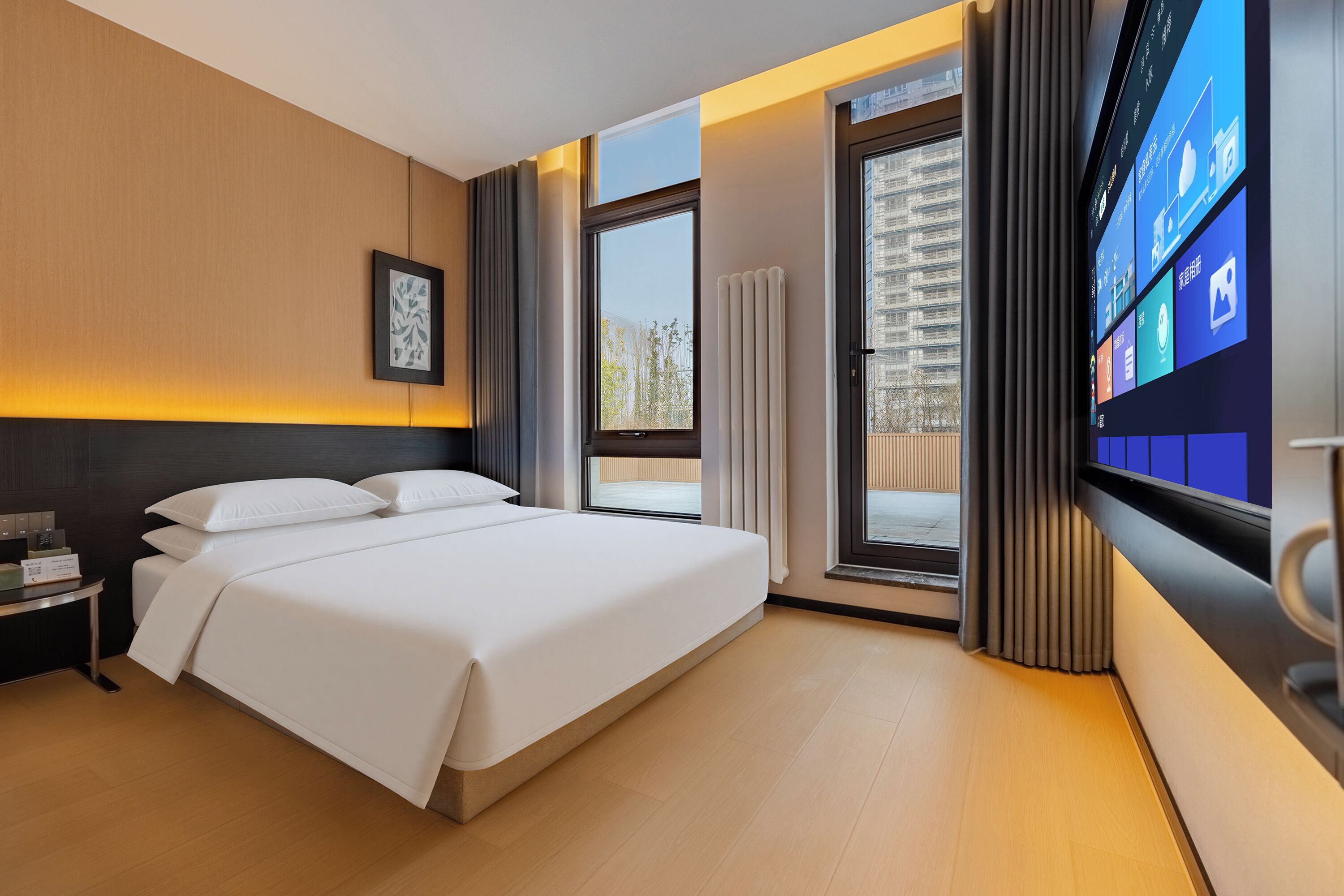 Kahden hengen superior-huone, näköala pihalle | Äänieristys, silitysrauta/-lauta, ilmainen Wi-Fi