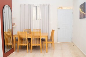 Dining - Central & Secure: Pool • Fast WiFi • Private Hotel amenities. (Sosúa)