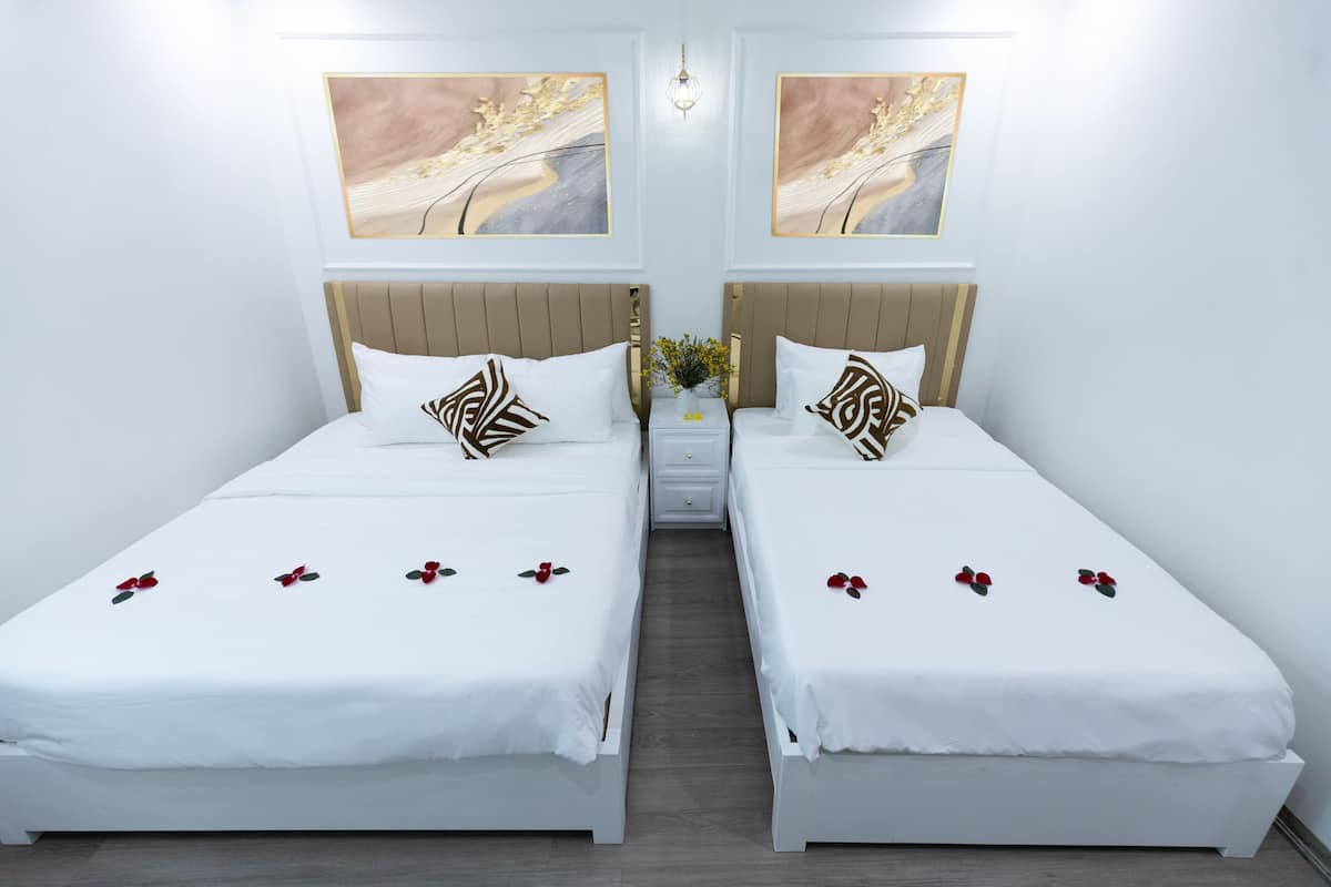 Chambre Double ou avec lits jumeaux, vue montagne | Chambres insonorisées, Wi-Fi gratuit