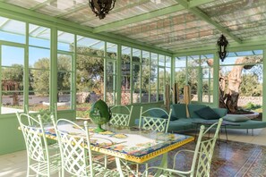 Dining - Gli ulivi exclusive villas with private pool (Ostuni)
