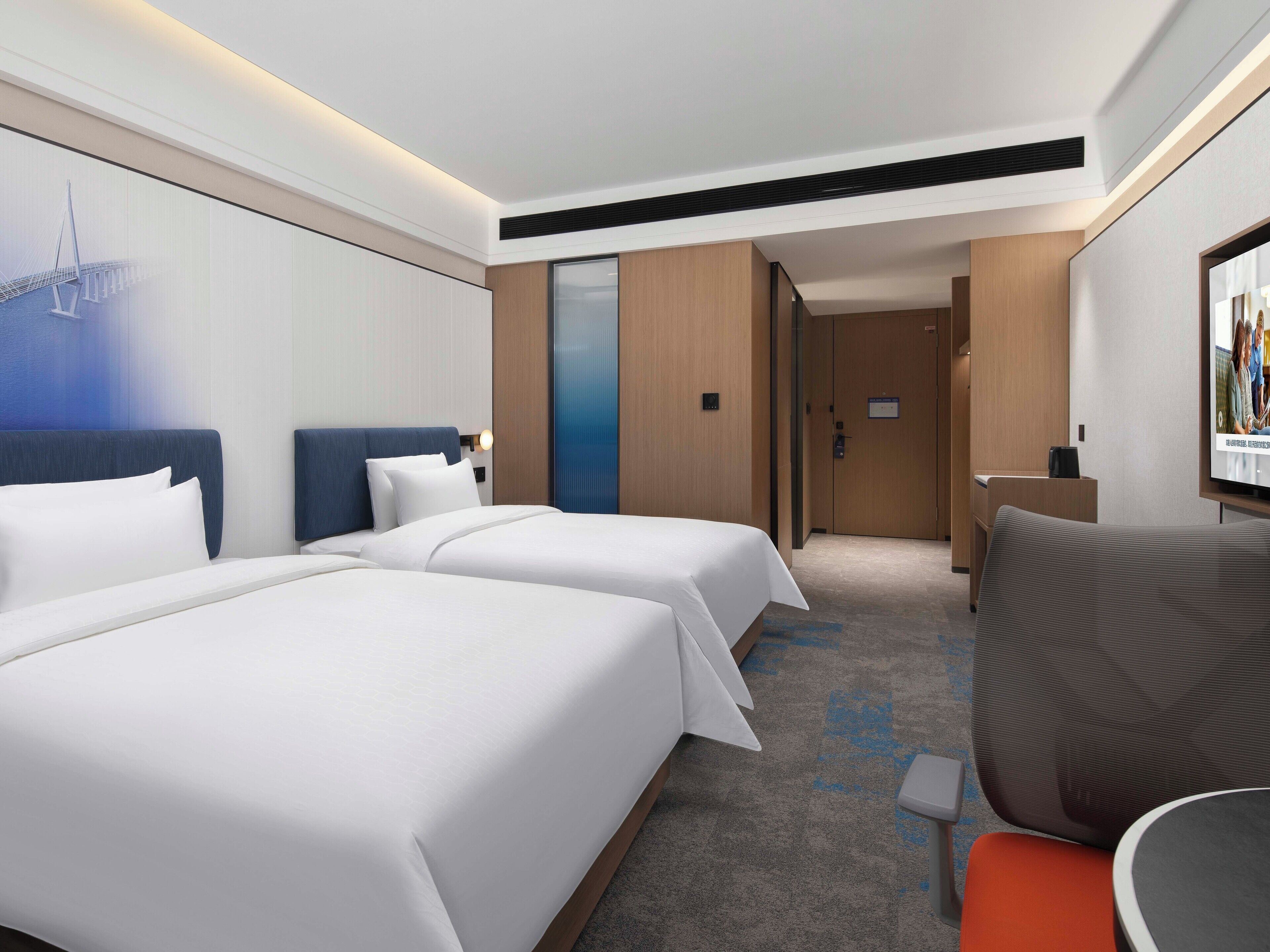 Chambre Standard avec lits jumeaux, vue ville | Spa