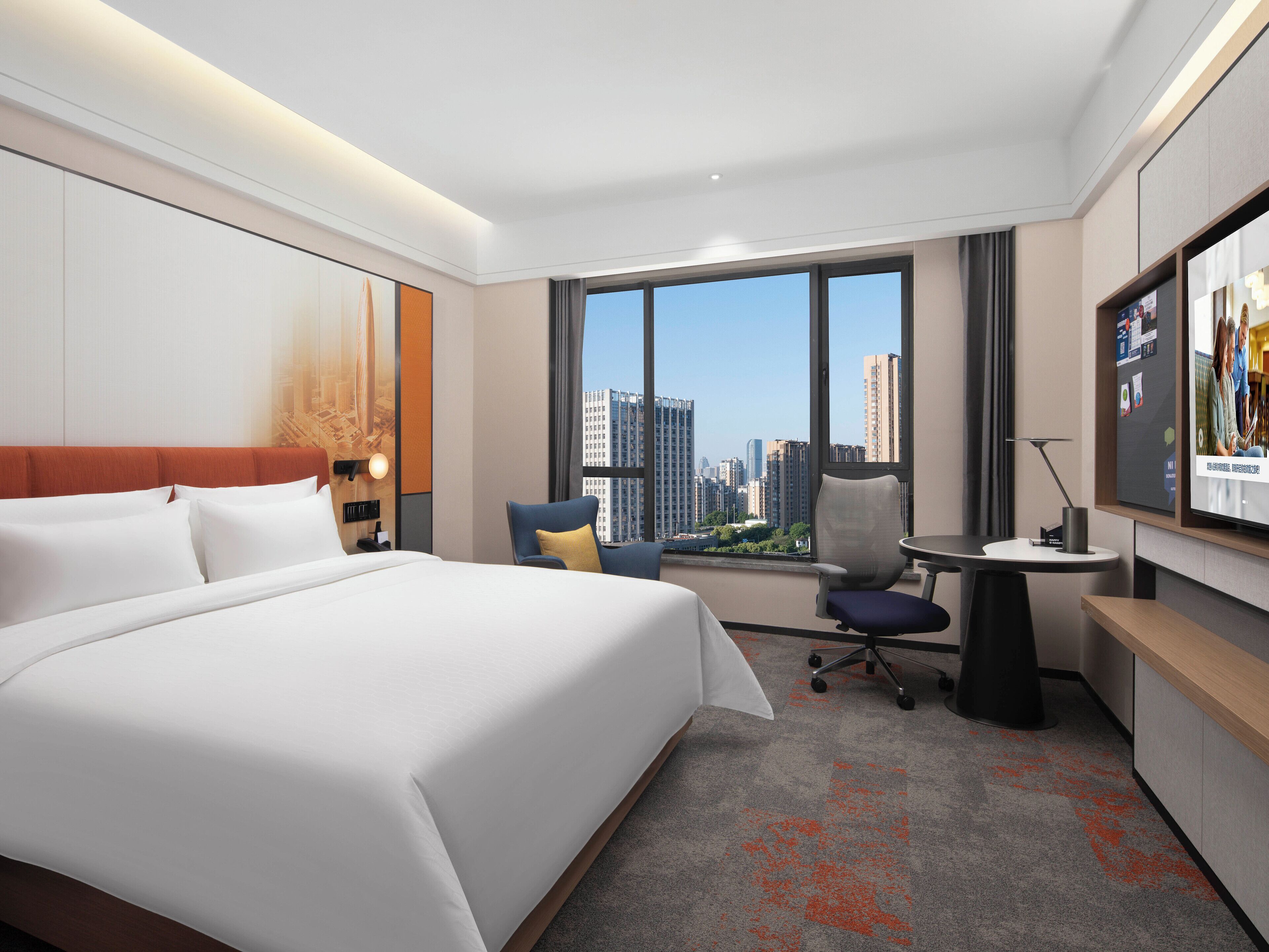 Chambre Standard Double ou avec lits jumeaux, vue ville