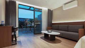 Villa Luxury, vista giardino, al piano terra | Area soggiorno