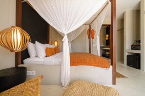 Chambre Double Standard, vue piscine