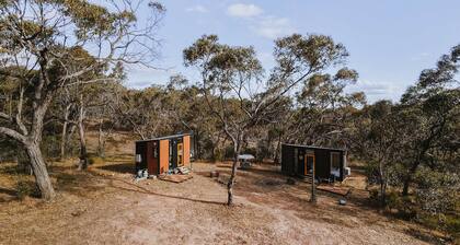 Pigeon Pair Tiny Houses by Tiny Away