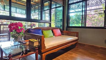 Sala de estar en el lobby