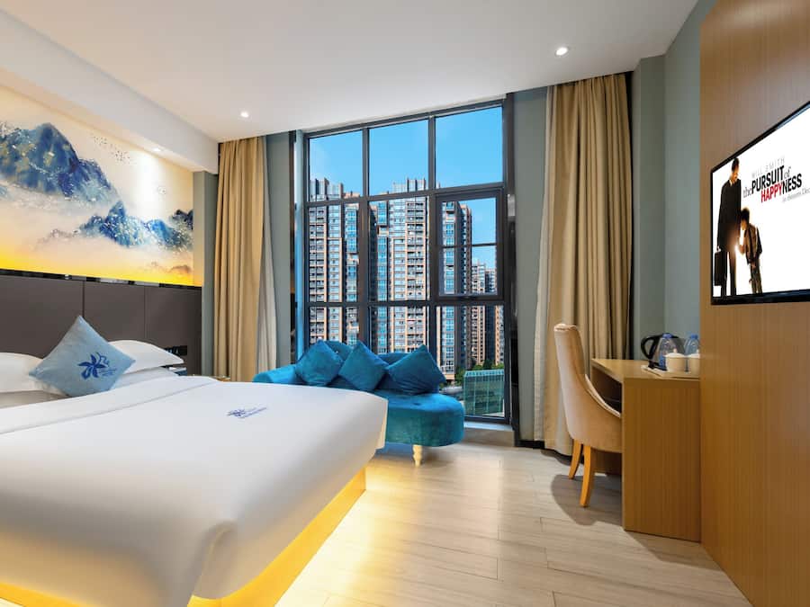 City Double Room, City View | Egyptian cotton sheets, premium bedding, down comforters, pillowtop beds