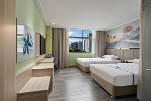 商务双床房, 城市景观 | 客房景观