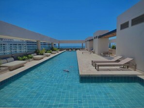 Apartment, 1 Schlafzimmer, barrierefrei, Balkon | Pool