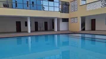 Apartment, 2 Bedrooms, Accessible, Balcony | Pool | Outdoor pool