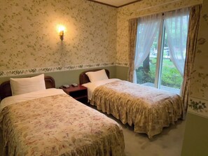 Free WiFi, bed sheets - Twin room in the main building separate bathroom  / Nasugun Tochigi (Nasugun)