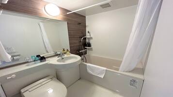 Hair dryer, towels