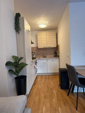 Private kitchen - Central Area 1BR Apartment With Balcony (Vienna)