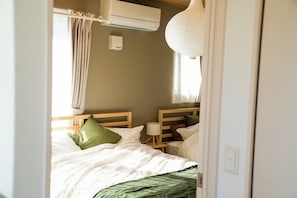 Desk, iron/ironing board, free WiFi, bed sheets - F027 Newly built | 4minute walk from Gotemba St / Gotemba Shizuoka (Gotemba)