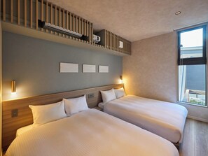 Desk, free WiFi, bed sheets - Rakuten STAY VILLA Yufuin Onsen B 2 double rooms / Yufu City Ōita (Yufu City)
