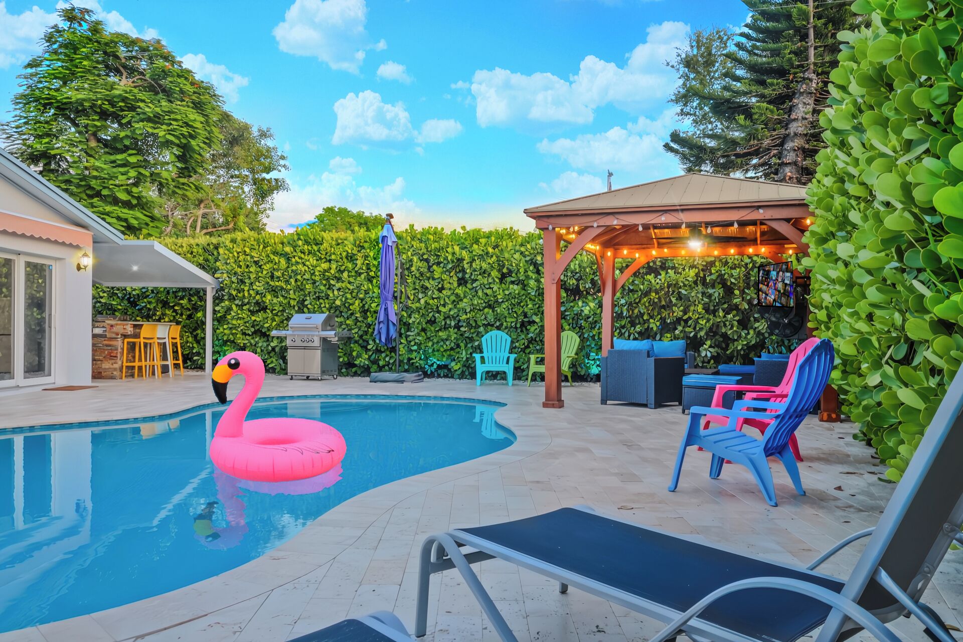 Outdoor pool