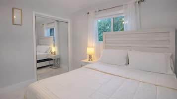 4 soverom, strykejern/-brett, reiseseng for barn og wi-fi (inkludert)