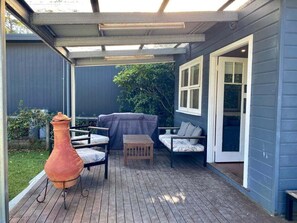 Terrace/patio - Nautilus ~ Coastal classic near the beach! (Bendalong)