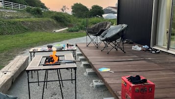 Restauration en plein air