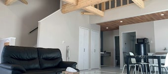 A stylish loftstyle private vacation home / Jinshi Mie