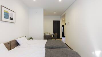 Desk, WiFi (free), bed sheets