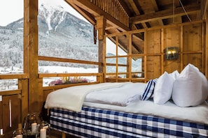 1 bedroom, Internet, bed sheets - Gams - apartment - balcony with mountain view, fireplace - 65sqm, non-smoking (Ramsau bei Berchtesgaden)