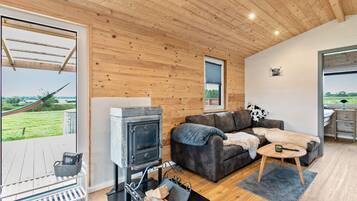 Télévision, cheminée