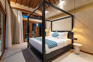 Rumah Basic | 1 kamar tidur, meja kerja, ruang kerja ramah laptop, dan seprai linen