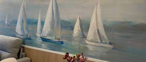 Apartamento superior, 3 habitaciones | Restauración