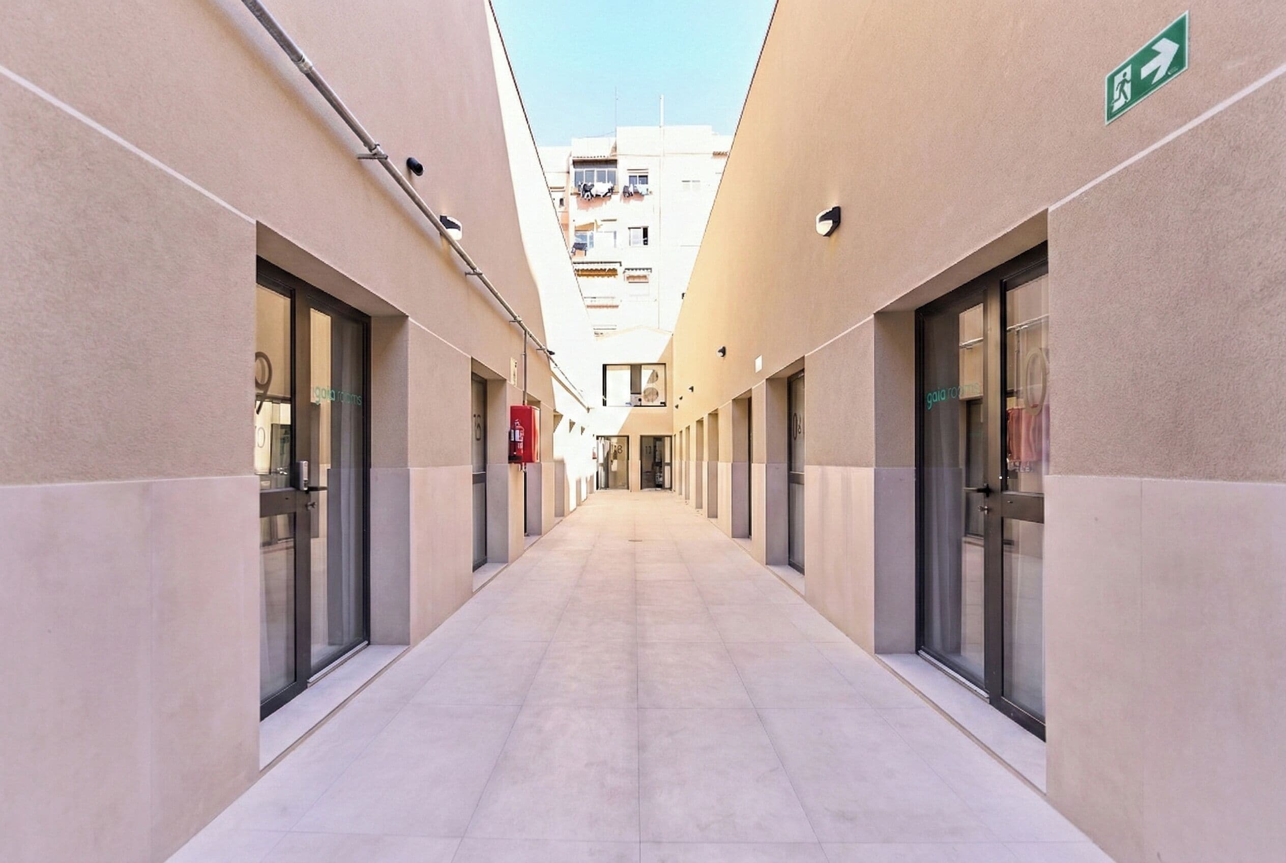 Fassade der Unterkunft