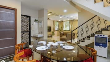 Spiseområde på rommet