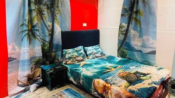2 quartos, ferros/tábuas de passar roupa, acesso à internet