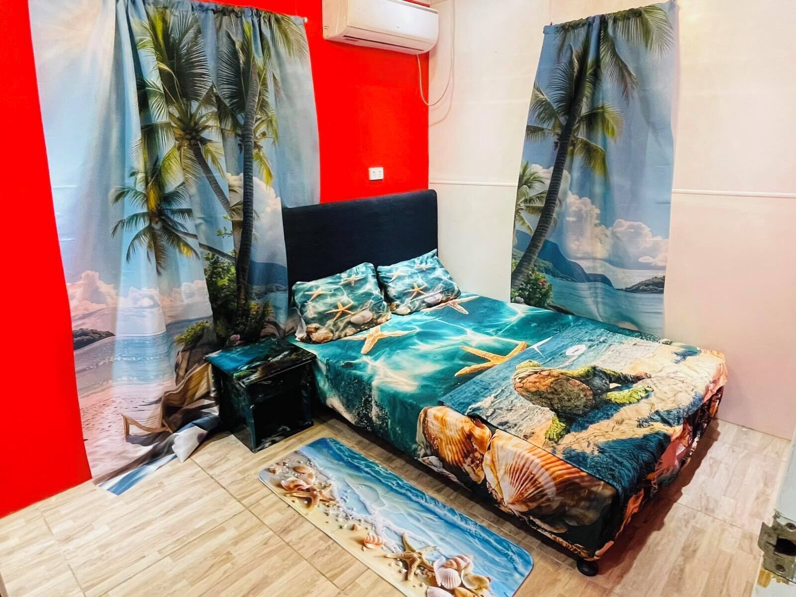 2 bedrooms, iron/ironing board, Internet, bed sheets