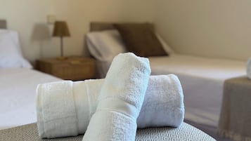 2 bedrooms, iron/ironing board, travel crib, free WiFi