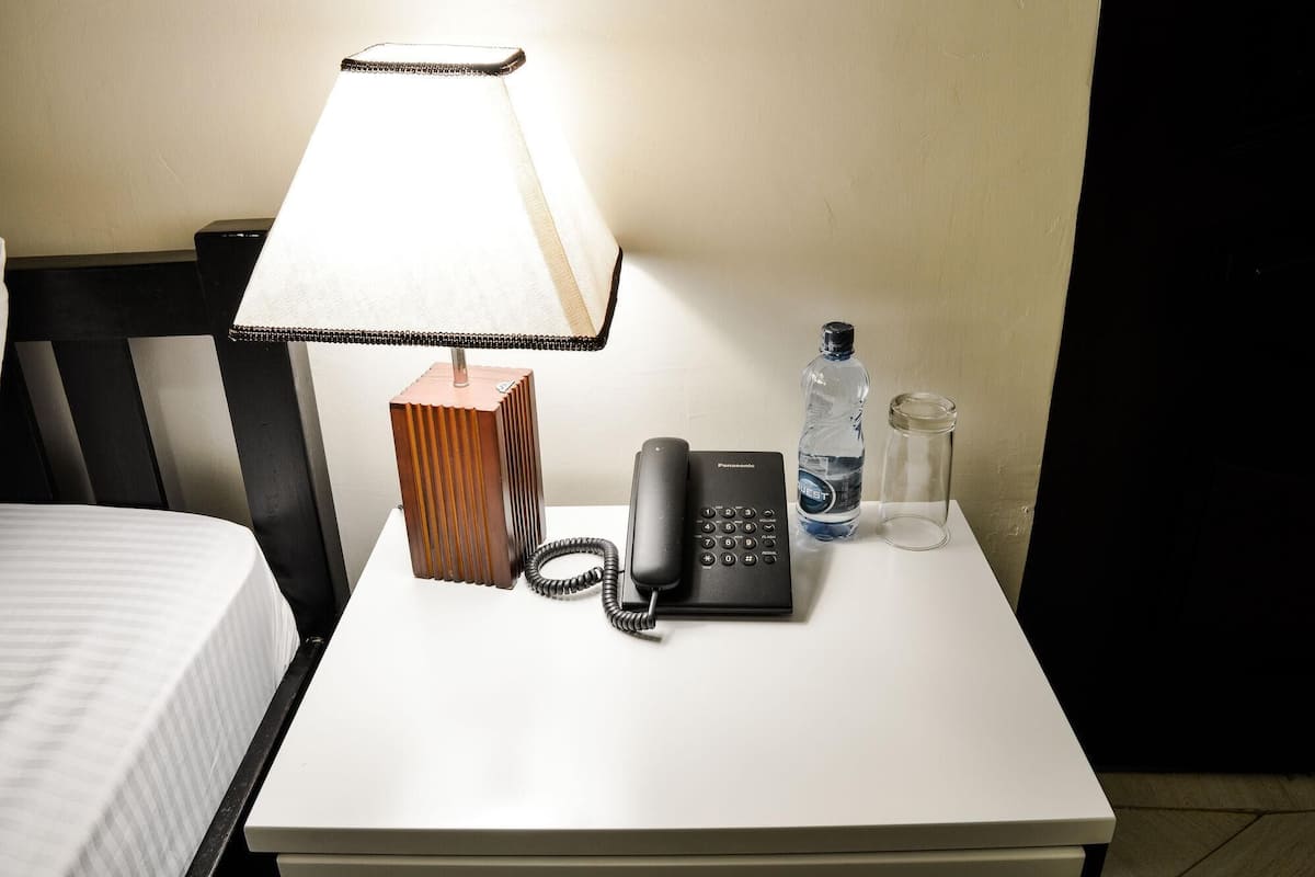 In-room safe, laptop workspace, blackout curtains, soundproofing