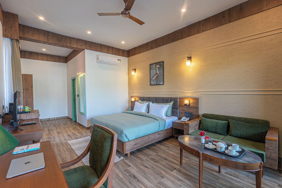 Pool View Cottage with Balcony | Wi-fi (inkludert)
