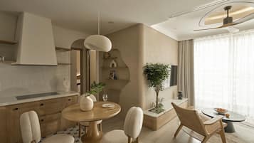 Decoración personalizada, muebles diferentes y escritorio