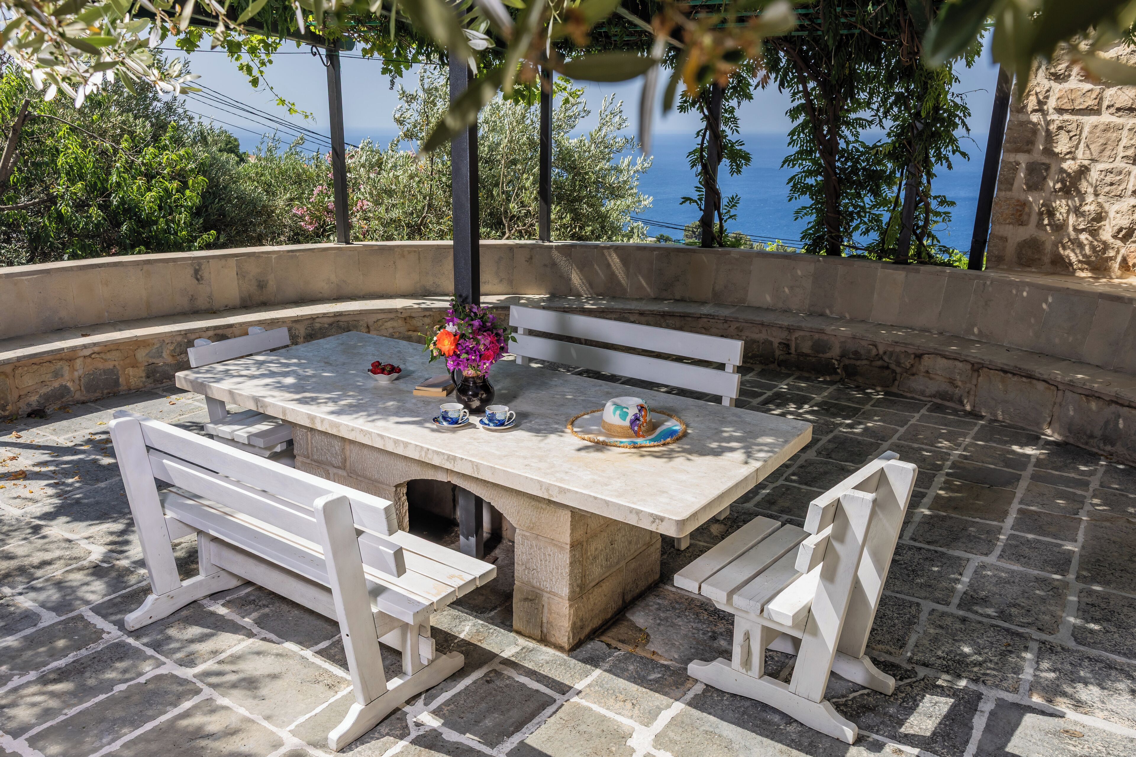 Suite, Patio, Sea View | Outdoor dining