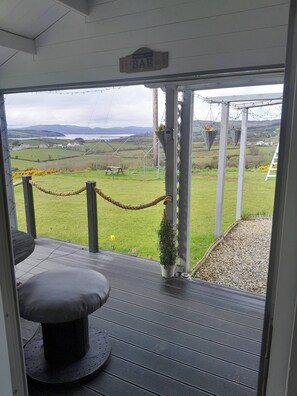 Cabin, 2 Bedrooms, Balcony, Garden View | Interior - Inch View Cabin With Hot Tub & Sauna (Burnfoot)