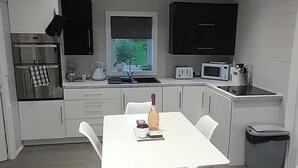 Dining - Inch View Cabin With Hot Tub & Sauna (Burnfoot)