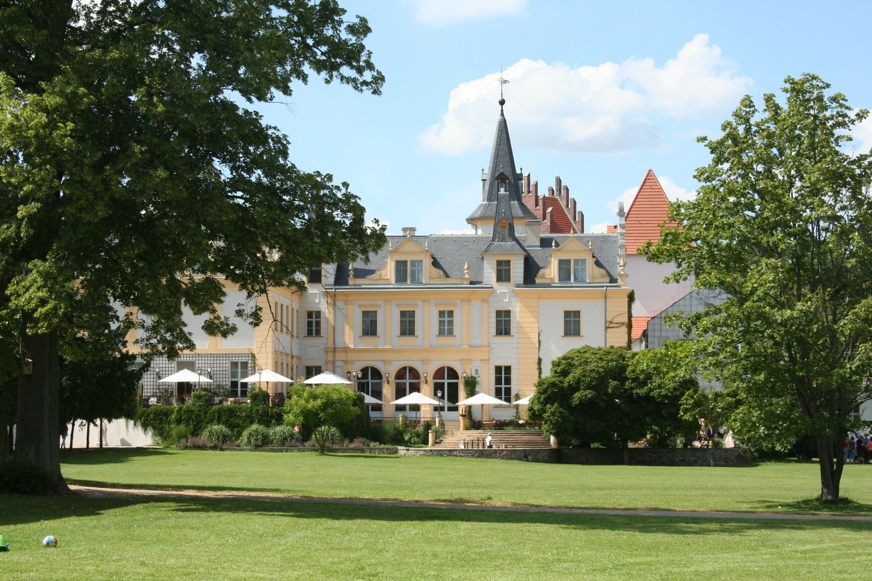Façade de l’hébergement