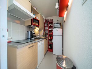 Apartment | Private kitchen - T. de Labrau Ndeg108 - 2P5 (Allos)